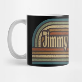 Jimmy Eat World Vintage Stripes Mug